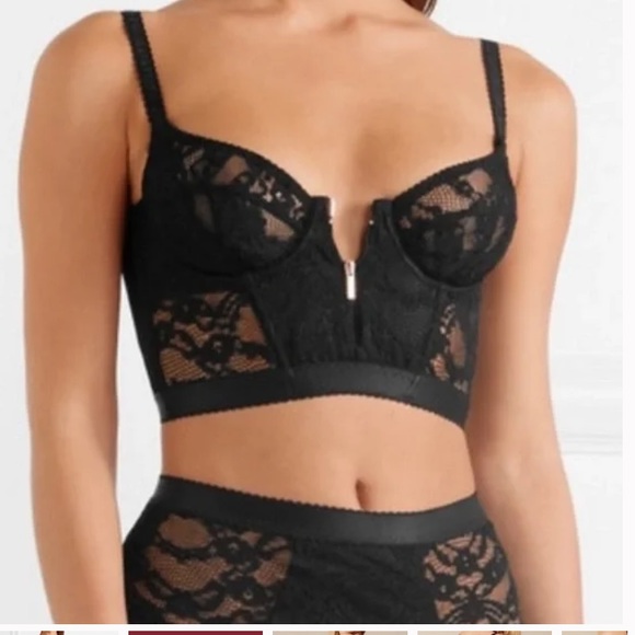 Agent Provocateaur Sally Black Bra and Brief Set (34B/2) - Picture 7 of 16